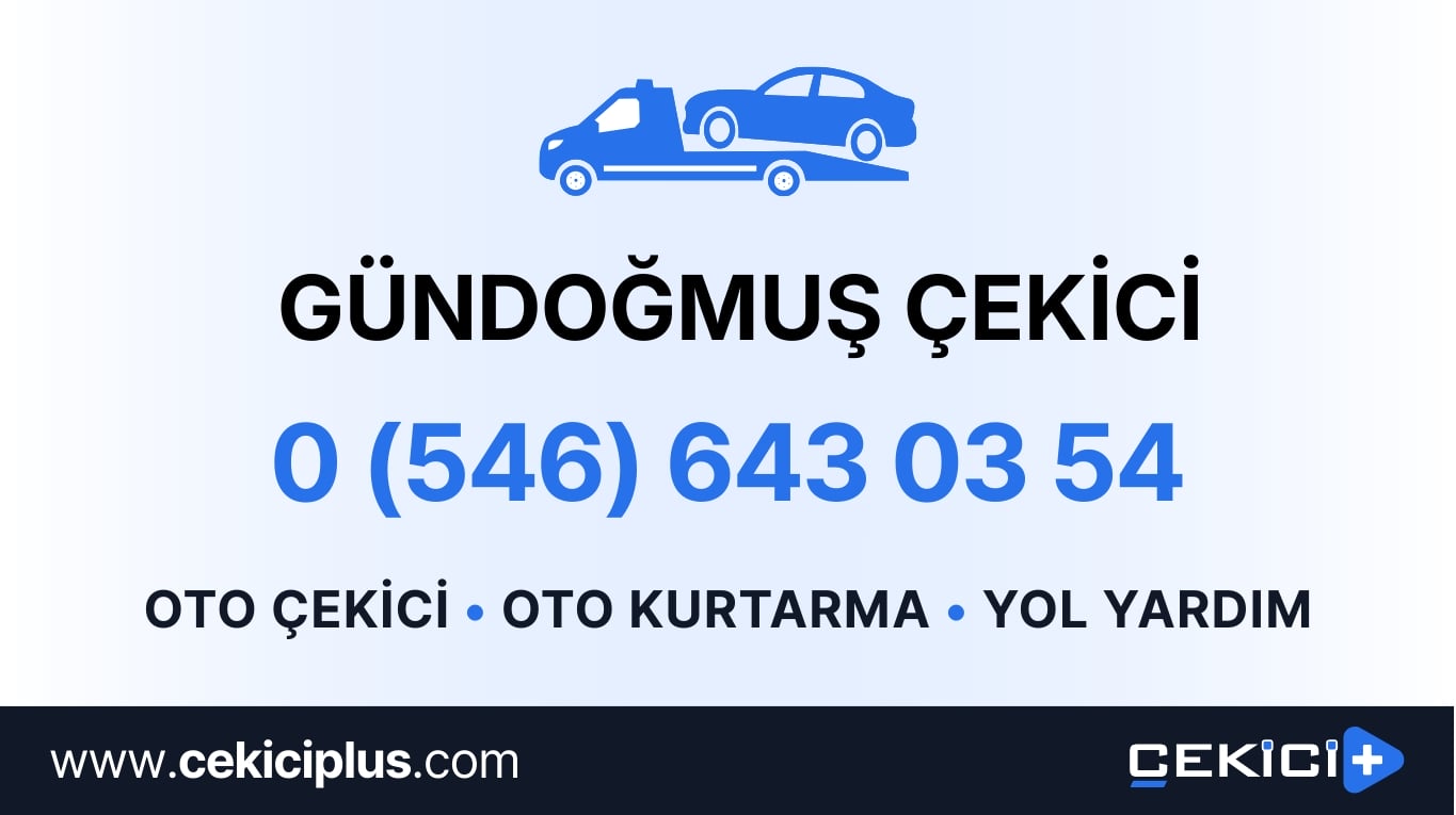 Gündoğmuş Çekici
